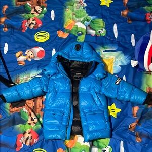 MACKAGE  Blue Puffer Jacket